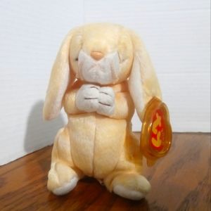 Ty beanie baby "Grace" 2000 Praying Bunny hard tag